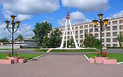 Новозыбков. Площадь Дружбы