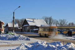 02.01.2009. Автобус на улице Рошаля Фото: А.Карпов